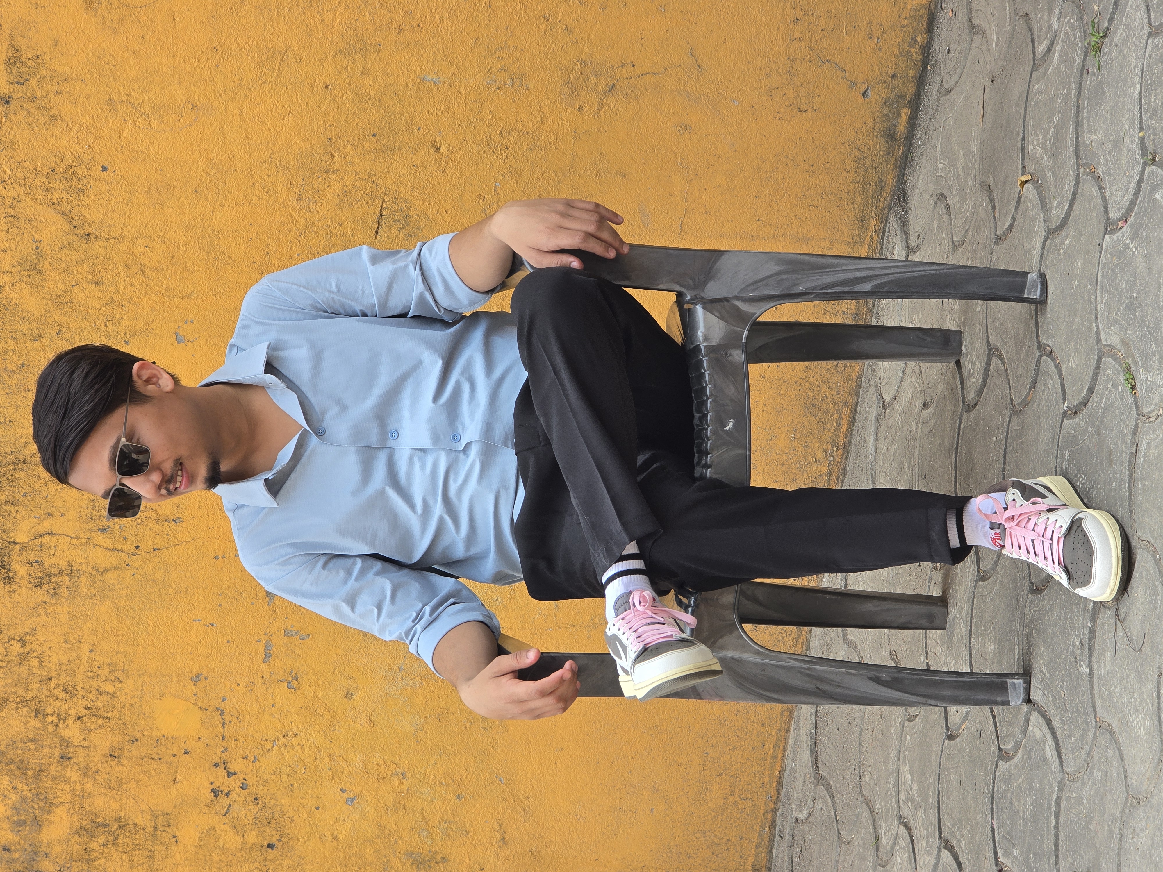 Portrait of Roman Chamlagain